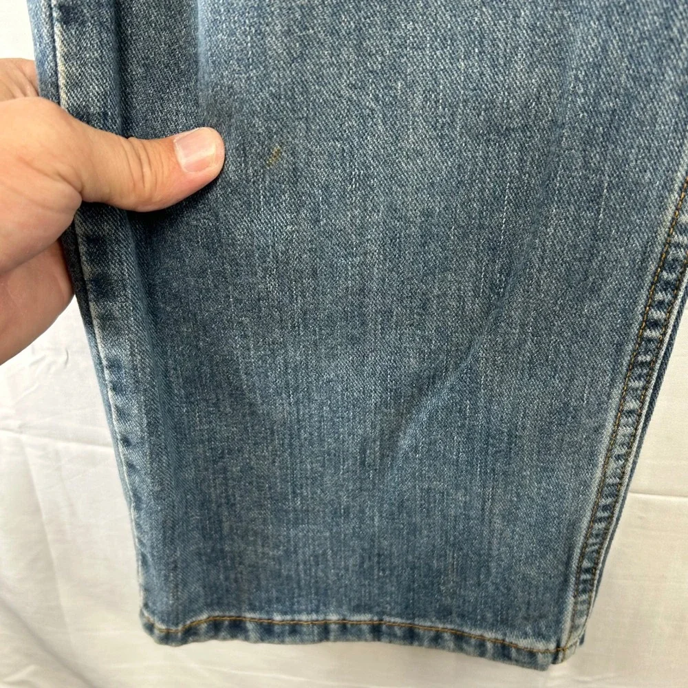 Levi's 505 Regular Fit Jeans Mens 38x30 Blue Straight Leg Denim 2007
